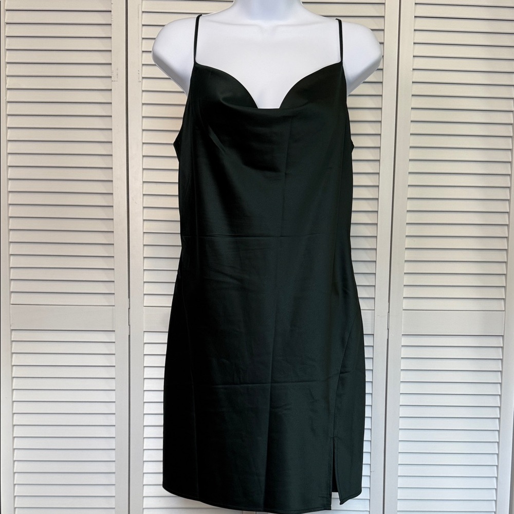 Dynamite Elegant Black Mini Dress